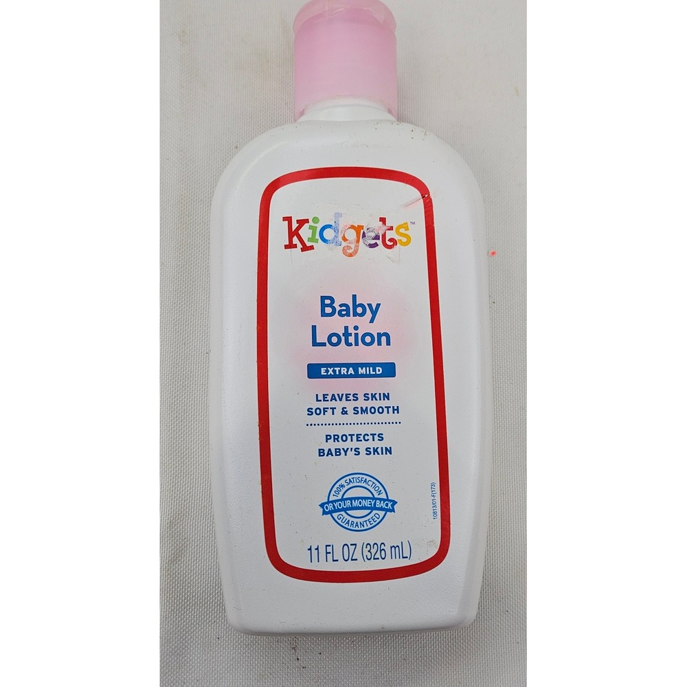 Kidgets Baby Lotion Extra Mild Soft & Smooth 11 fl oz 326 mL Safety Sealed